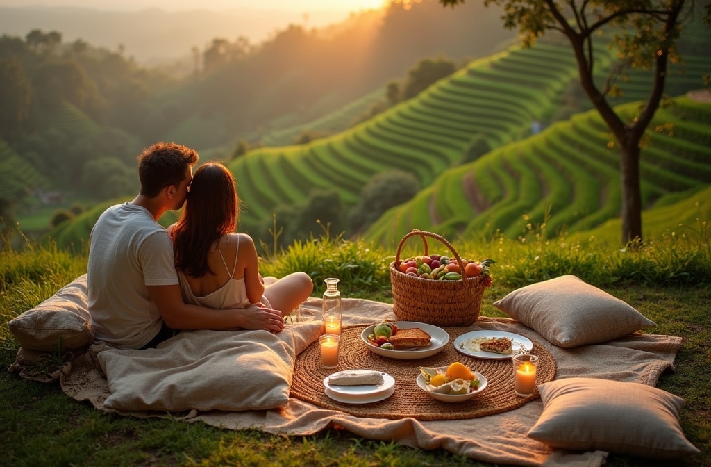 Romantic Picnic at Tegalalang Rice Terrace